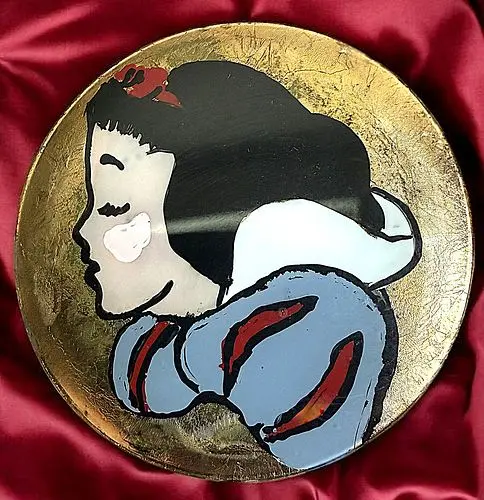 A DIVISION THREE STUDIO ARTIST BUTTON