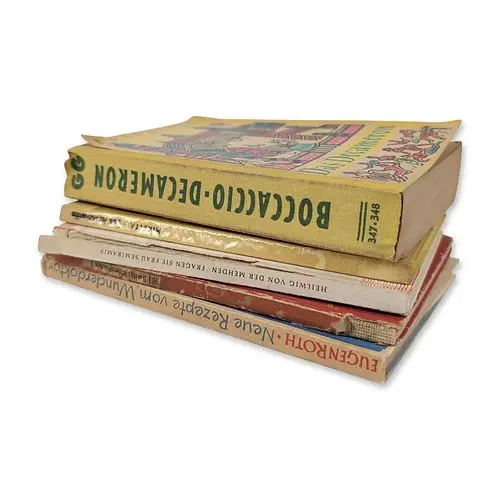5 German Literature and Verse Pocket Editions Books