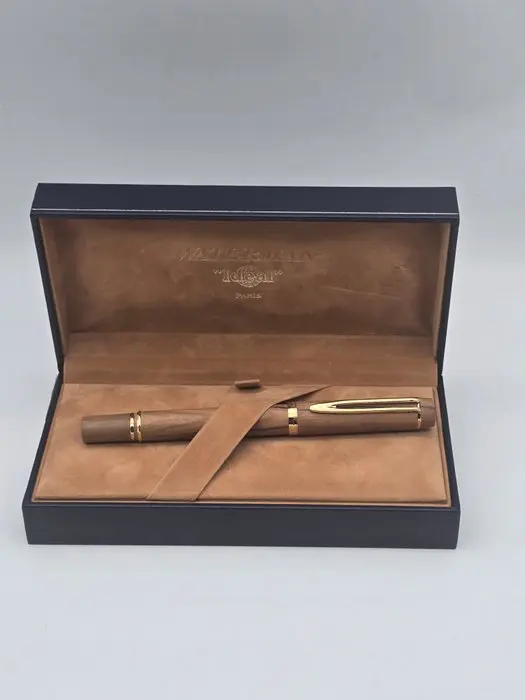 Waterman - Pluma estilográfica Waterman Le Man 100 olive wood - Fountain pen