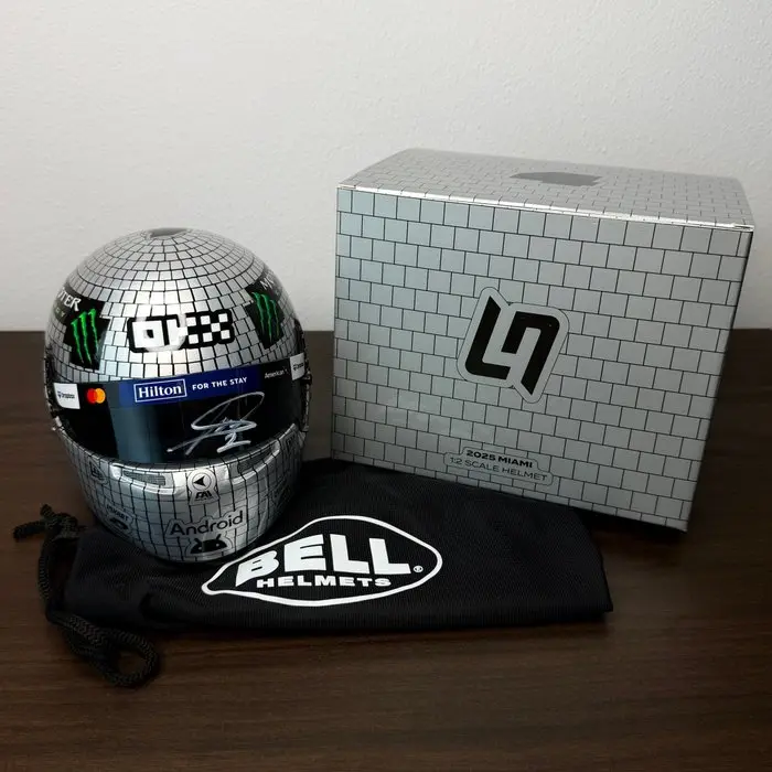 Mclaren - Gran premio di Miami - Lando Norris - 2025 - Scale 1/2 helmet