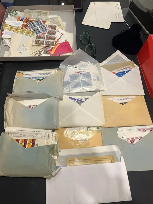 Italy - A box full of stamps from the Kingdom