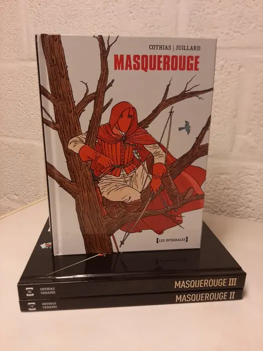 Masquerouge - Intégrale T1 à T3 - 3x C - 3 Album - First edition - 2009/2010