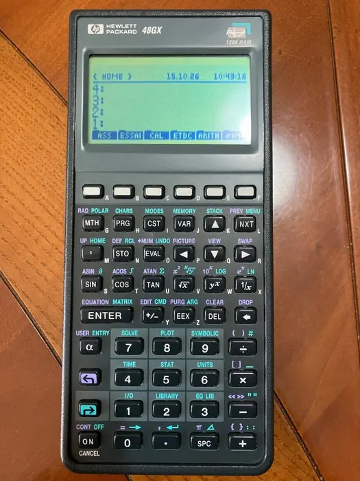 Hewlett Packard - Calculator - 1990-2000 - HP 48GX calculator