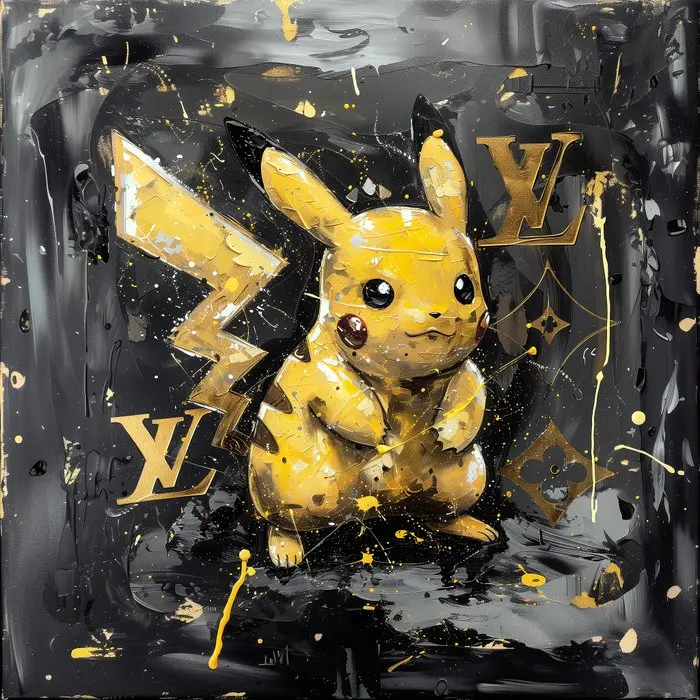 Artxlife - Pikachu Golden Luxury