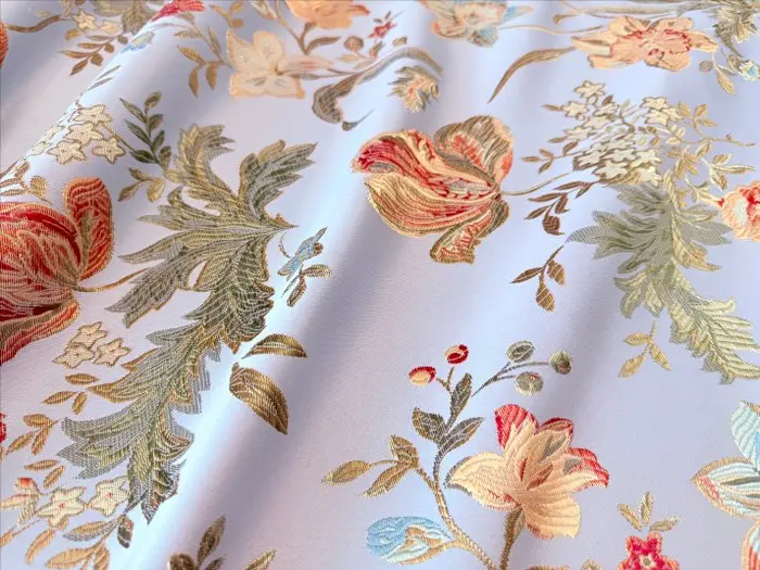Exclusive GCFabrics – Floral Lampasso
