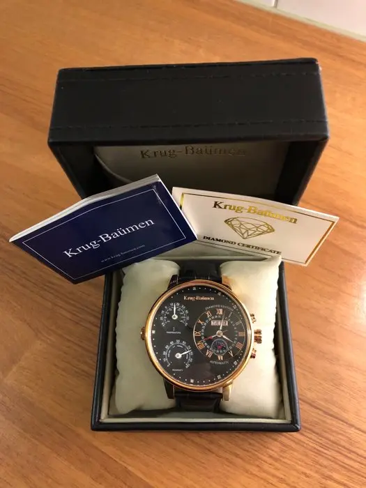 Krug Baumen - Dress Watch Diamond Collection - No reserve...