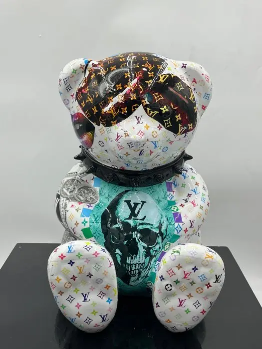 Naor - Bear Louis Vuitton pop art