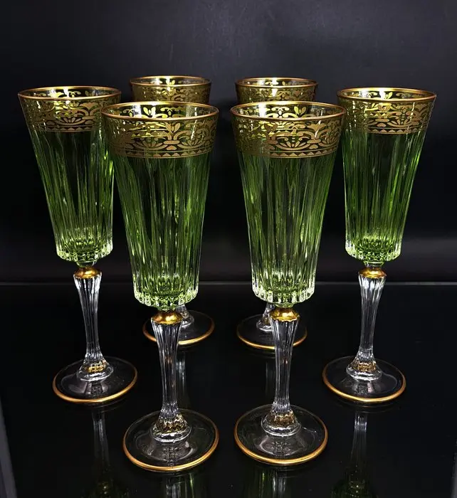 Artemisia - Champagne flute (6) - Crystal