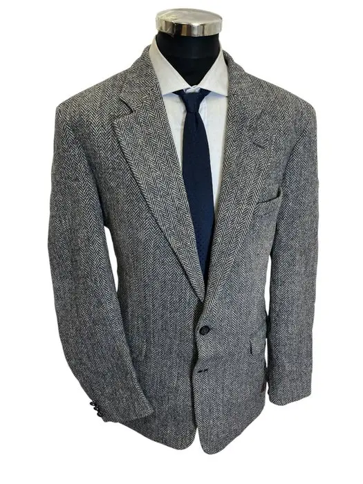 HARRIS TWEED - Exclusive 100 % Superior new Wool Blazer...