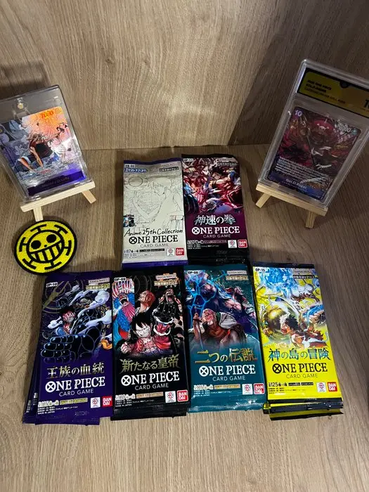 Bandai - 6 Booster pack - One Piece - Bandai – One Piece...