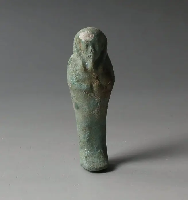 Ancient Egypt, Late Period Faience Shabti (No reserve price)