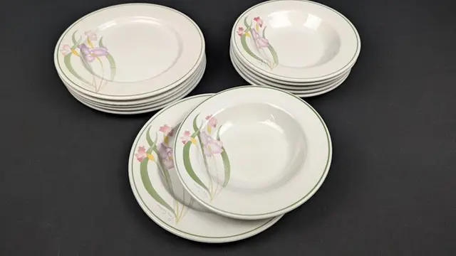 Pierre Cardin - Dinner set for 6 (12) - Porcelain - Iris