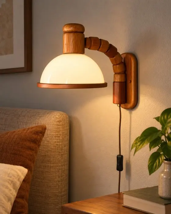 Steinhauer Apeldoorn - Wall lamp - Wood - Swivel wall lamp