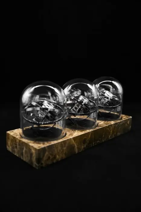 Elbrus Horology - Triple Marble Watch Winder - Limited...