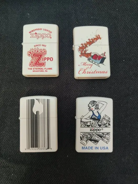 Zippo - Lighter - Brass, Enamel - (4)