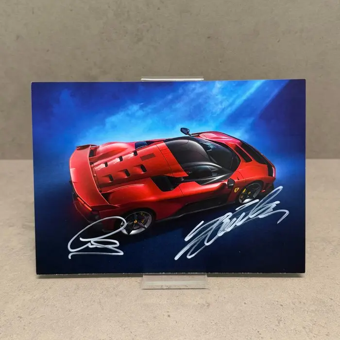 Italy - Ferrari F80 - Official Fan Card - Hamilton...