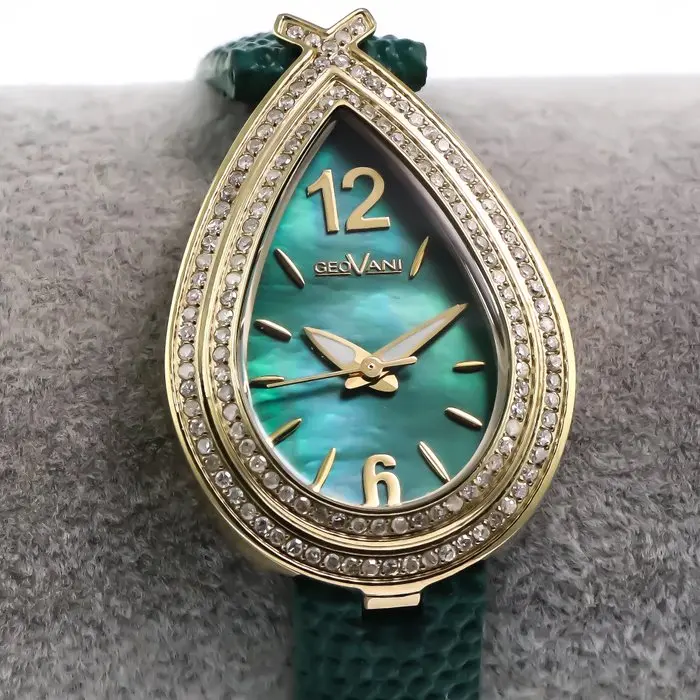 Geovani - Diamond Swiss Made Watch - GOL589-GL-D-12 - Women - 2010-2020