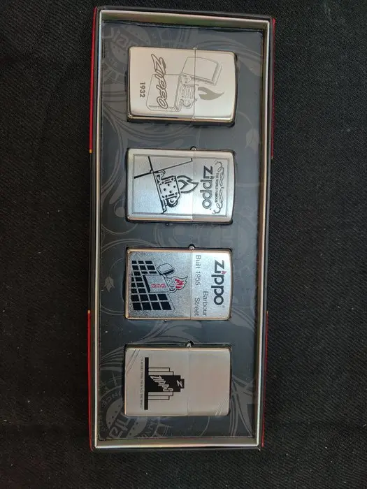 Zippo - Lighter - Steel (stainless) - (4)