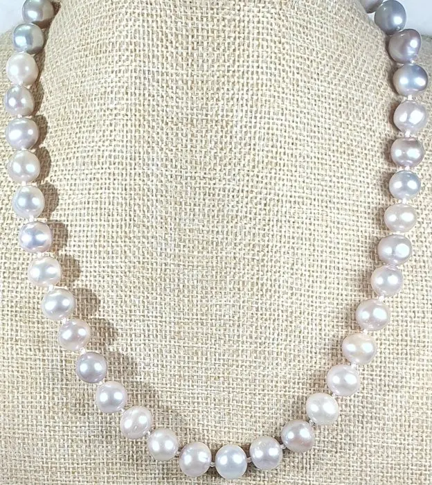 Natural Pink Freshwater Pearls - Symbol of Purity - 925...