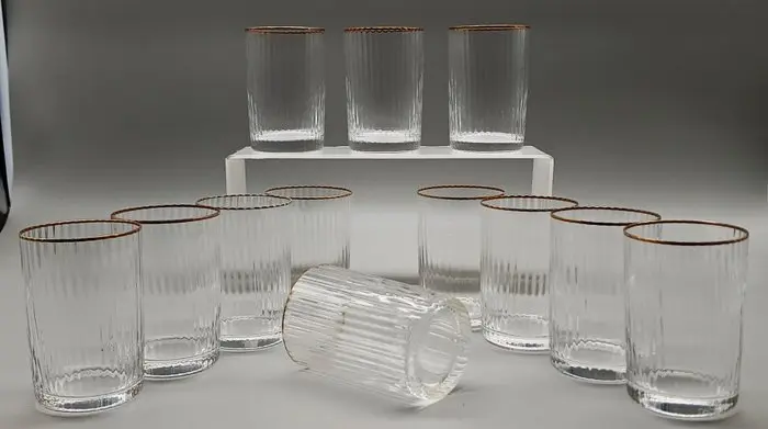 Nason & Moretti - Drinking set (12) - Crystal