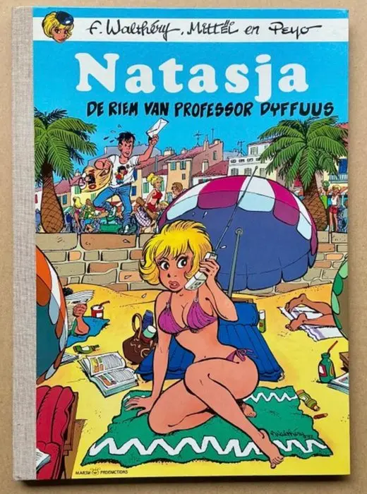 Natasja 15 - De riem van professor Dyffuus - Luxe HC met...