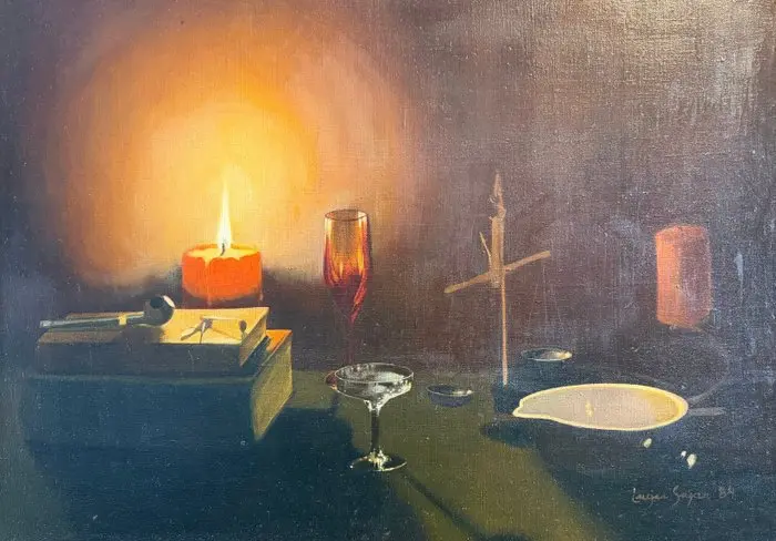 Luján Segura (XX) - Vanitas-Stillleben