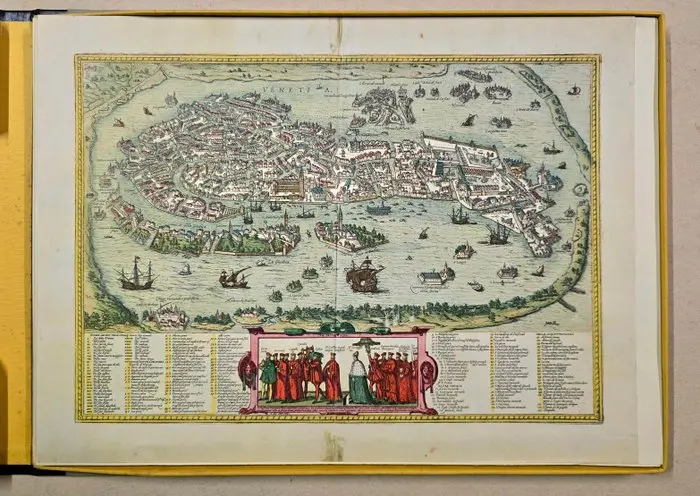 Diego Valeri - Venetia MCCCCC Meriggio di Venezia. 20 tavole - 1955