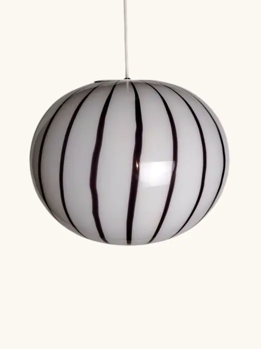 Hanging lamp - Murano glass - Pendant lamp D30