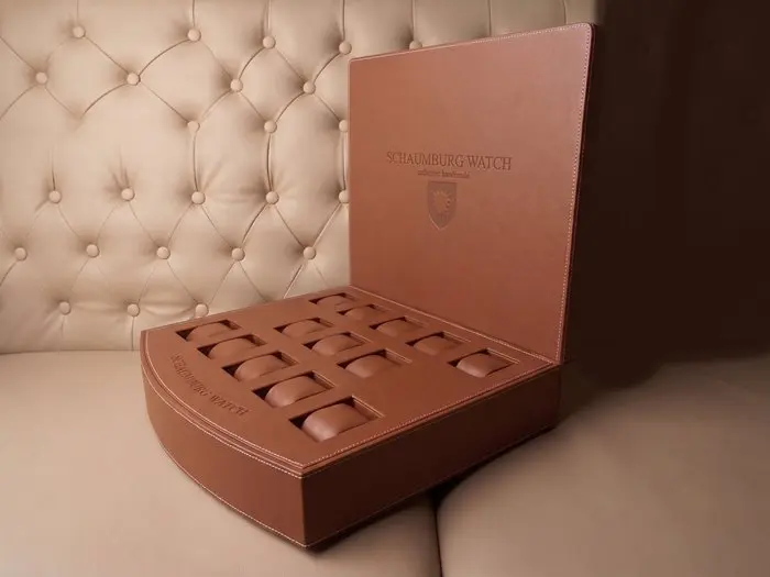 SCHAUMBURG WATCH - Casket - Synthetic leather