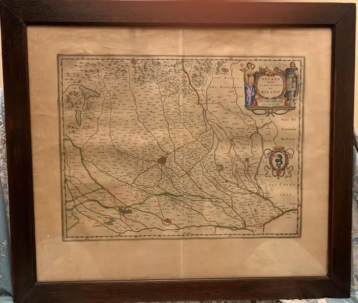Giovanni Antonio Magini - Ducato overo Territorio di Milano