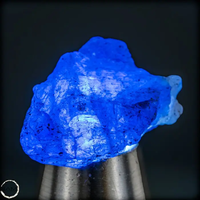 Natural, rarely clear Tanzanite