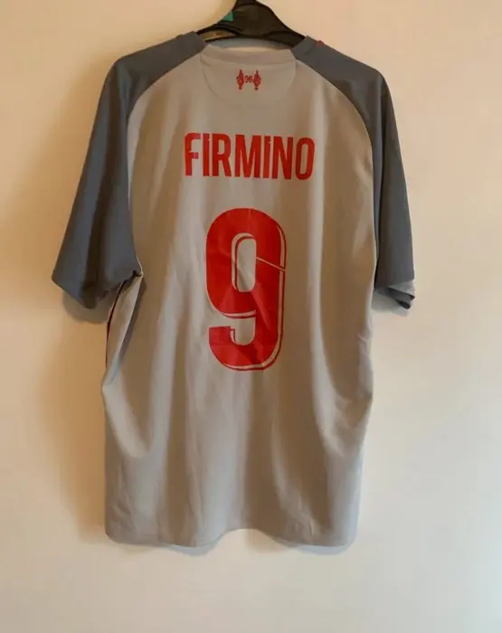 Liverpool - New Balance - Roberto Firmino - 2018 - Football shirt