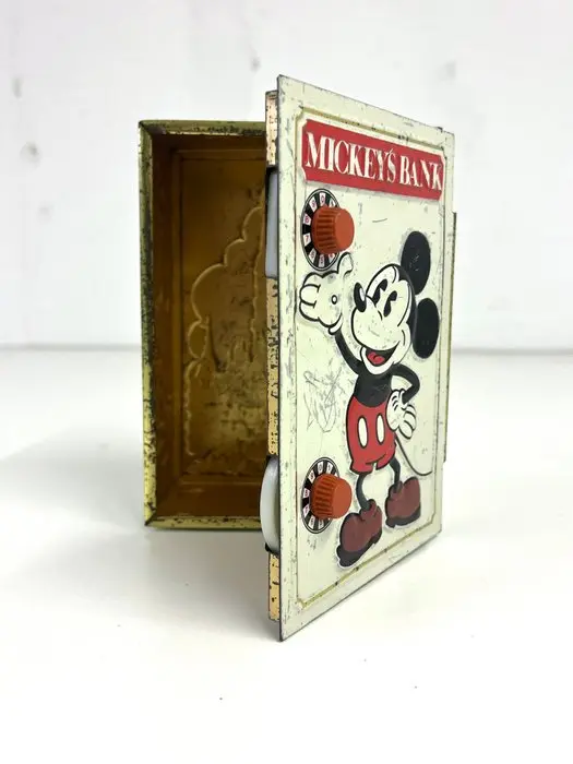 Mickey Mouse - 1 Safe money box by Fricke & Nacke - Disney - 1978