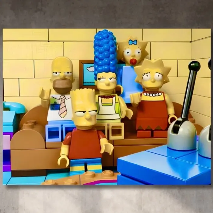 LEGO Merchandise - [XXL] Simpson Family LEGO | Edizione Limitata