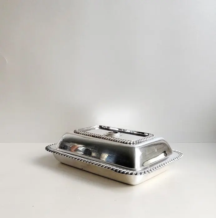 Walker & Hall Sheffield - Serving dish - Entee dish with...
