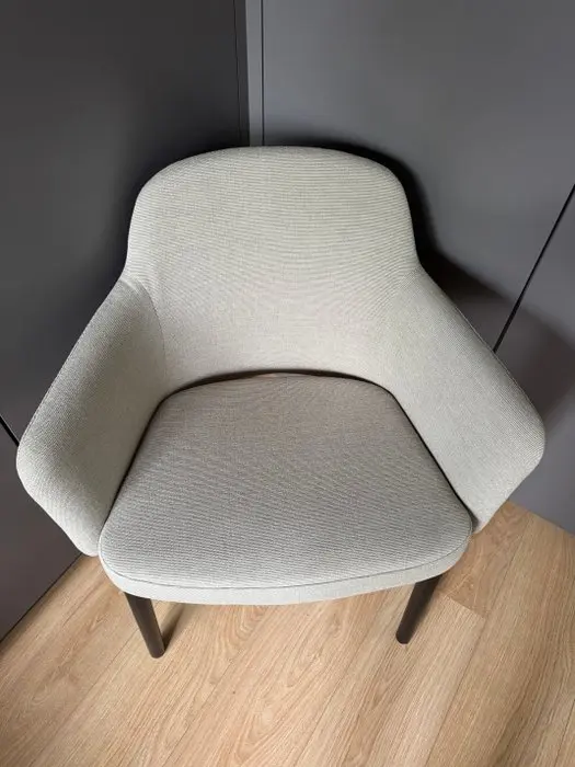 Knoll - Marc Krusin - Chair - Krusin - Wood, Textile, Steel