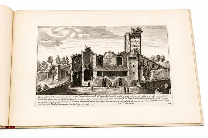 Sadeler - Antichità di Roma Tivoli Pozzuolo et altri Luochi - 1606-1660
