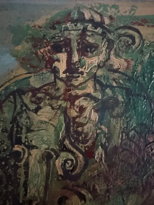 Sergio Tarquino (1925-2026) - Uomo e donna a cavallo