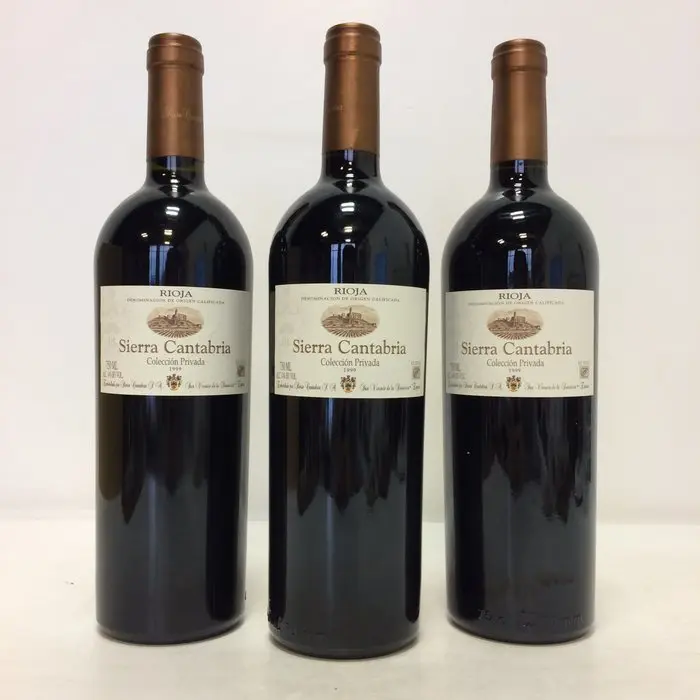 1999 Sierra Cantabria, Colección Privada - Rioja DOC - 3 Bottles (0.75L)