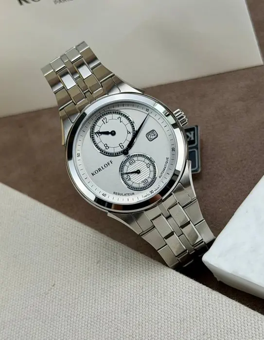 Korloff - Automatic Regulator Date White - 04WA1470009 - Men - 2020-2025