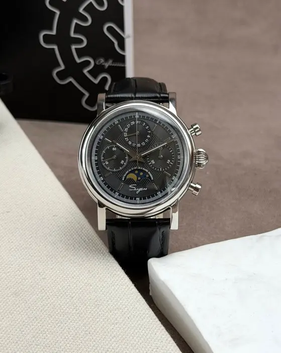Seestern - Moonphase Master Mechanical Chronograph Date...