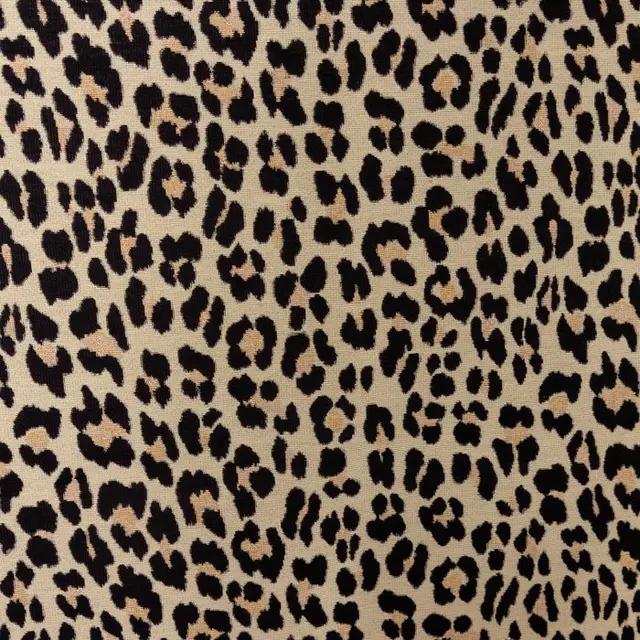 AA016 - Allover Leopard Gobelin with Embossed/Relief...