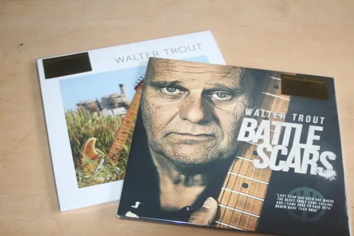 Walter Trout - Battle Scars 2LP (Aquamarine Vinyl) +...