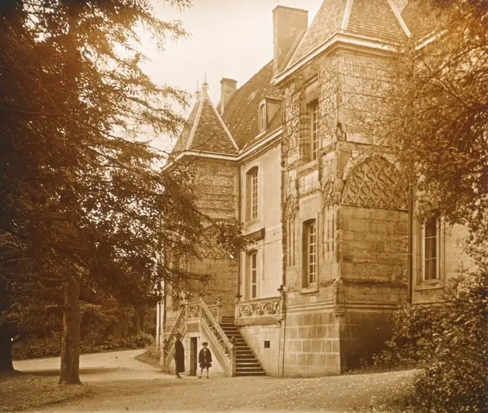 Lot 19 stereo photos - Gaumont binder - 1923 - Autun
