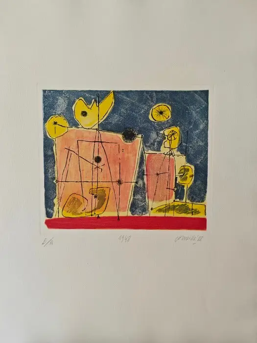 Corneille (1922-2010) - Senza titolo (Dalla cartella...