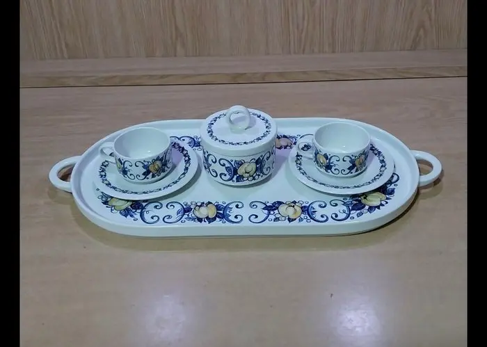 Villeroy & Boch - Coffee and tea service (7) - Cadiz - Porcelain - Coffee game