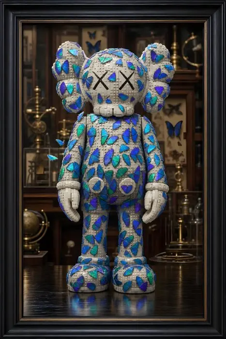 daveY - KAWS LEGO – "Lepidoptera Metamorphosis"