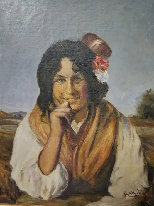 Escuela Impresionista Europea (XX) - Campesina