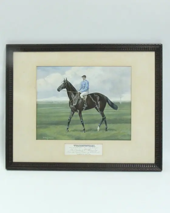 Alfred Charles Havell - Volodyovski Winner of the derby...