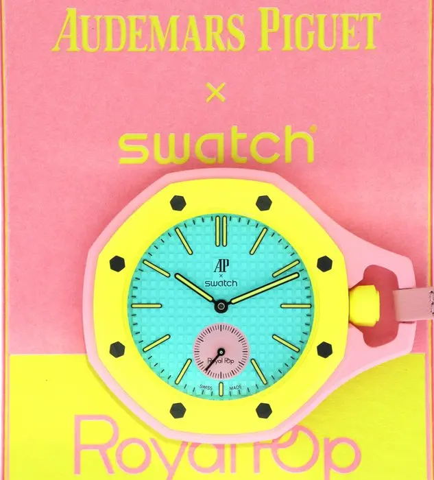 Audemars Piguet x Swatch - Royal Pop Savonnette "Otg Roz"...